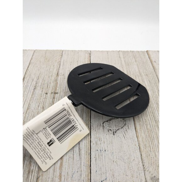 American Cooks Black Nylon Slotted Spatula Flipper Wide Turner With Tag 11” - Picture 7 of 7